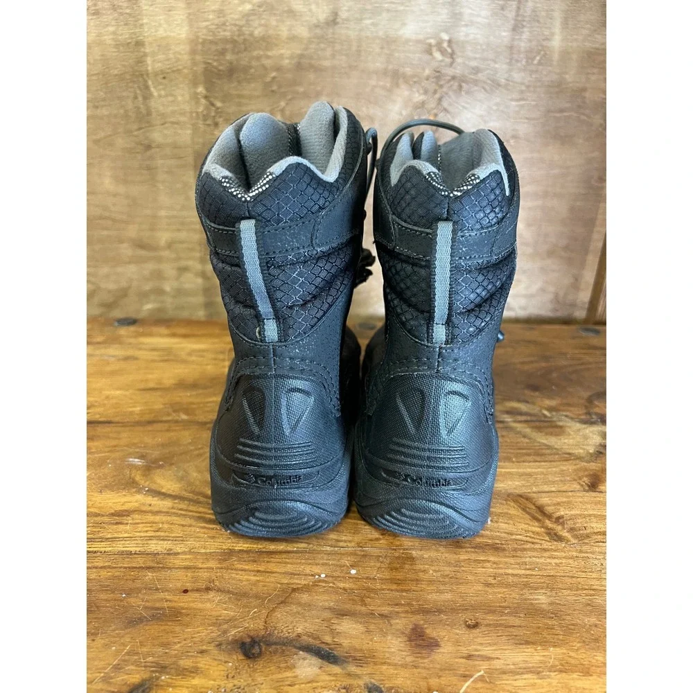 Columbia Rope Tow Kruser Black Waterproof Snow Boots 200g Omni-Heat YY5391-012 4